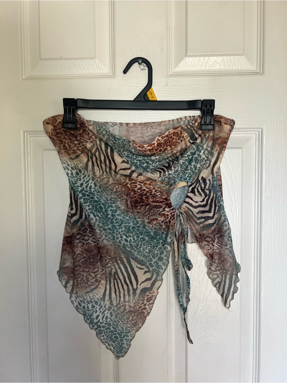 Animal Print Tube Top